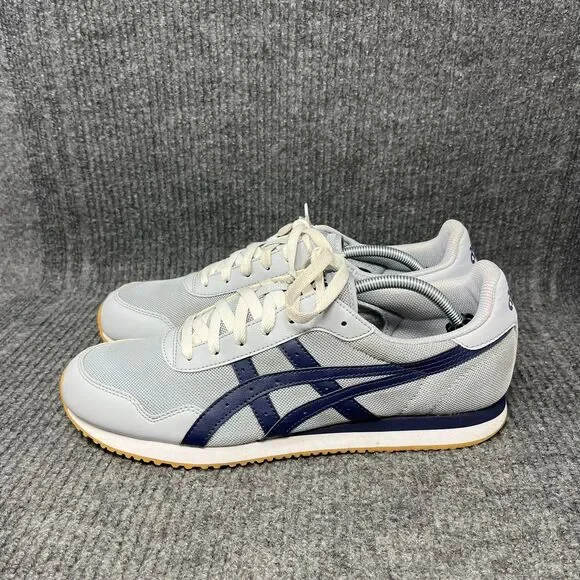 ASICS Tiger Runner Piedmont Gray Peacoat Casual Shoes Mens Size 12 - Picture 3 of 8